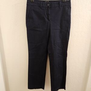 Talbots Women's Dark Blue The Perfect Chino Pants Size 2P